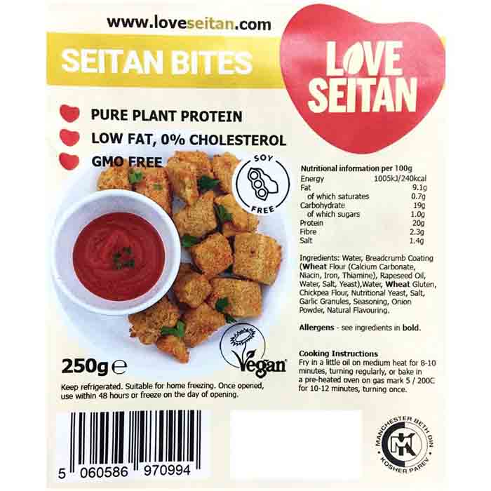 Love Seitan - Chyckn Bites, 250g
