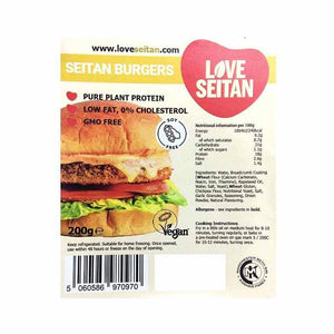 LoveSeitan - Funky Chyck'n Seitan Burgers, 200g