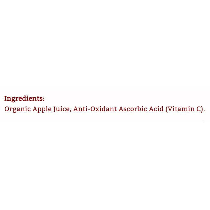Luscombe - Organic Apple Juice, 27cl - back