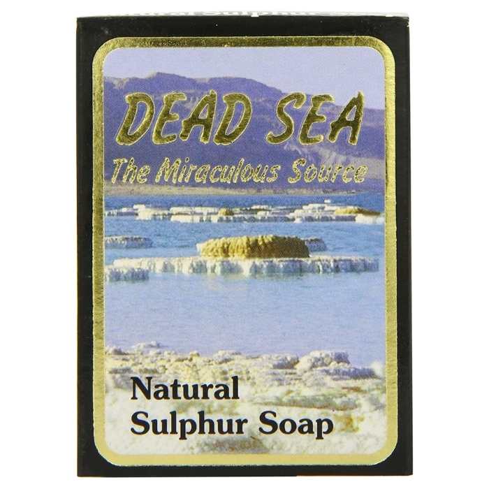 Malki Dead Sea - Natural Sulphur Soap, 90g - front