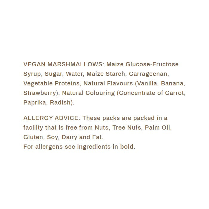 Mallow Tree - Vegan Marshmallows - Vanilla (1-Pack), 100g - back