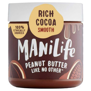 Manilife - Rich Cocoa Smooth Peanut Butter, 295g