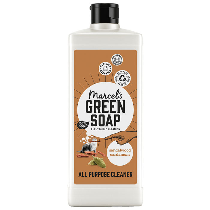 Marcel's Green Soap - All-Purpose Cleaner - Sandalwood & Cardamon (750ml)