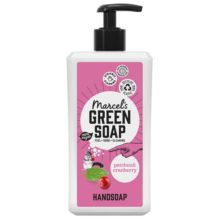 Marcel's Green Soap - Hand Soap - Patchouli & Cranberry (250ml)