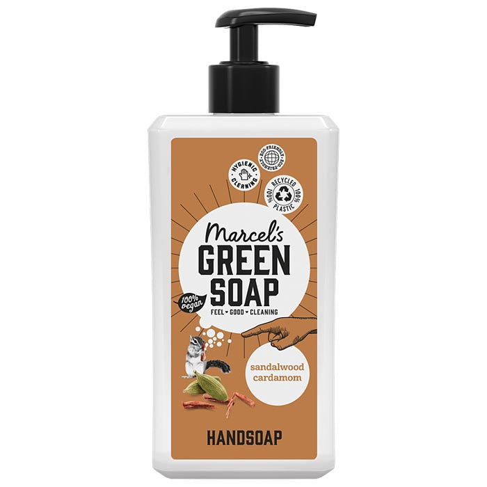 Marcel's Green Soap - Hand Soap - Sandalwood & Cardamom (500ml)