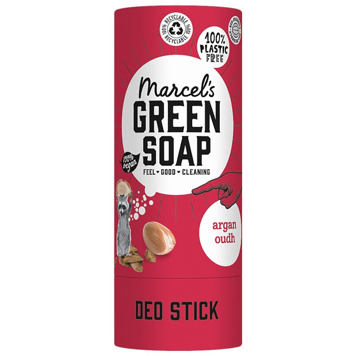 Marcels Green Soap - Deodorant Stick Tonka & Muguet - Argan & Oudh, 40g