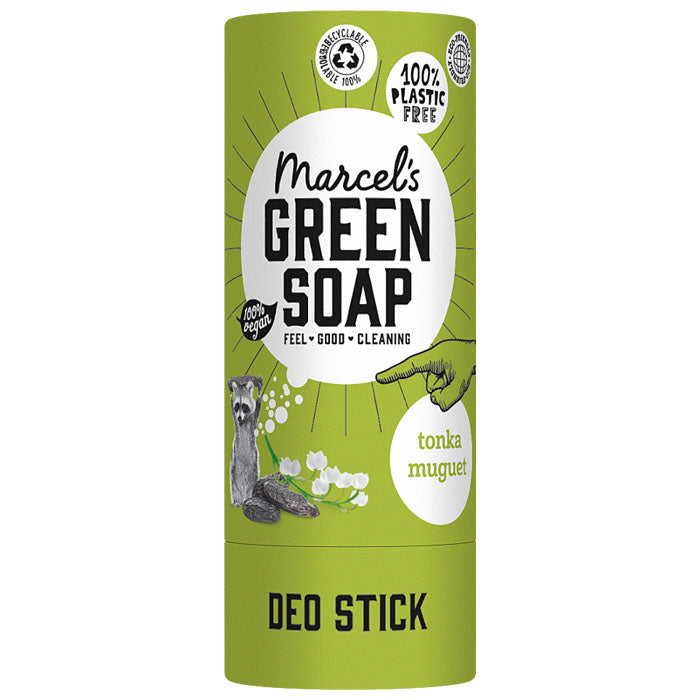 Marcels Green Soap - Deodorant Stick Tonka & Muguet - Tonka & Muguet, 40g
