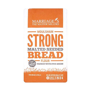Marriage's - Malted Seeded Bread Flour, 1kg | Pack of 6