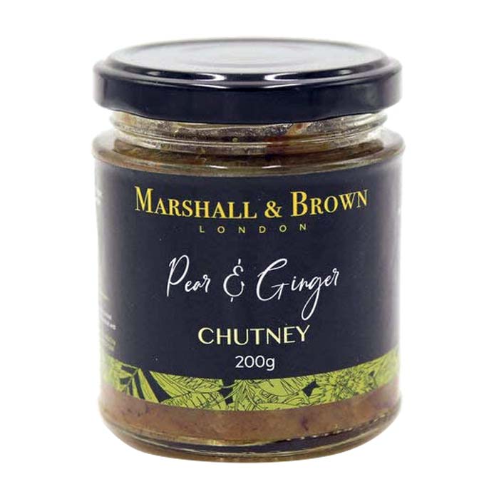 Marshall & Brown - Pear & Ginger Chutney, 200g