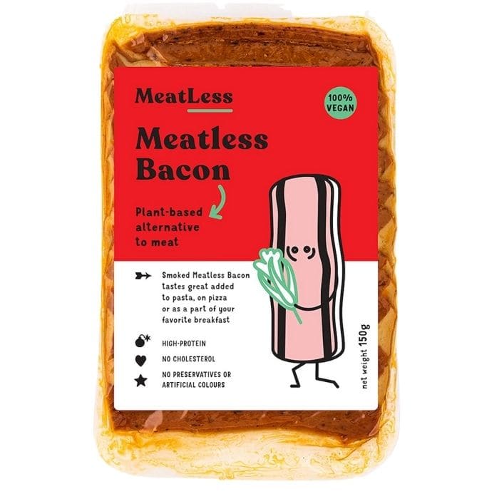 Meatless - Meatless Bacon, 150g - front