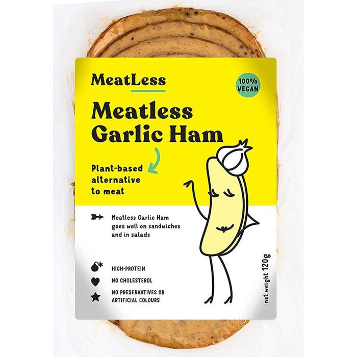 Meatless - Meatless Garlic Ham, 120g
