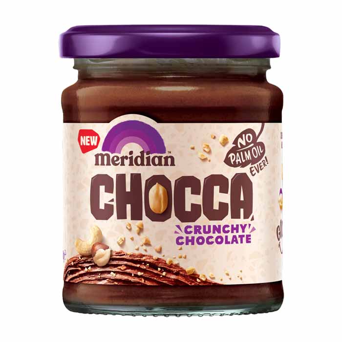 Meridian Foods - Chocca Crunchy Chocolate Spread, 240g