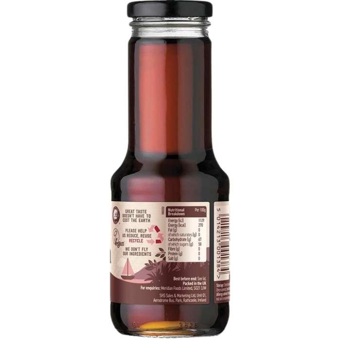 Meridian Foods - Organic Maple Syrup, 330g - Back