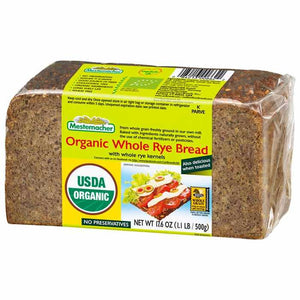 Mestemacher - Organic Whole Rye Bread, 500g