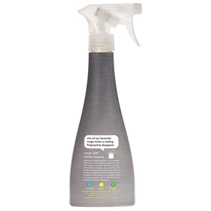 Method Stainless Steel Cleaner Apple Orchard, 354ml PlantX UK