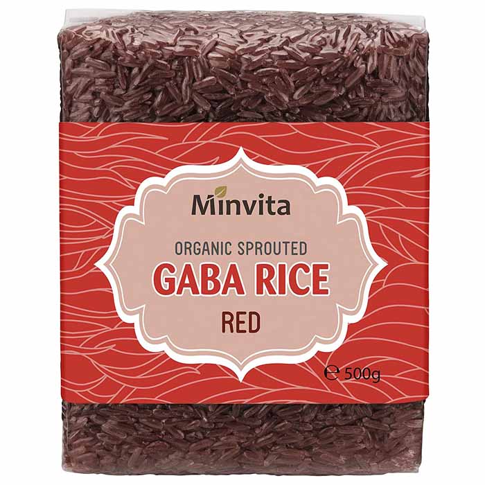 Minvita - Organic Gaba Red Rice, 500g