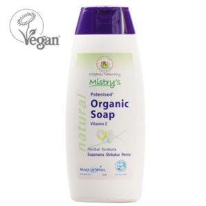 Mistrys - Organic Natural Soap with Vitamin E, 200ml