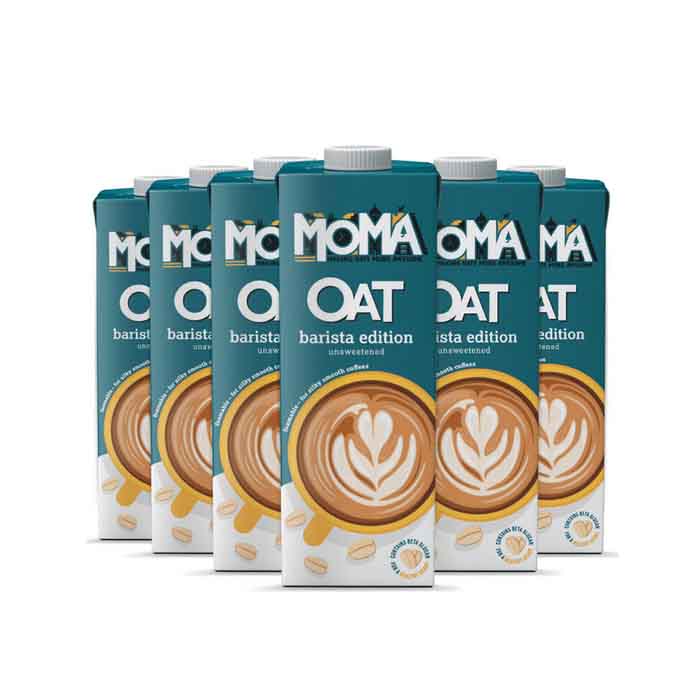 Moma - Barista Edition Oat Milk, 1L  Pack of 6