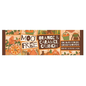 Moo Free - Grab & Go Bar - Orange Crunch, 35g