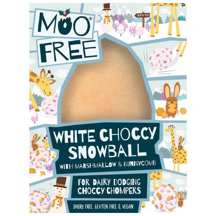 Moo Free - White Choccy Snowball, 65g