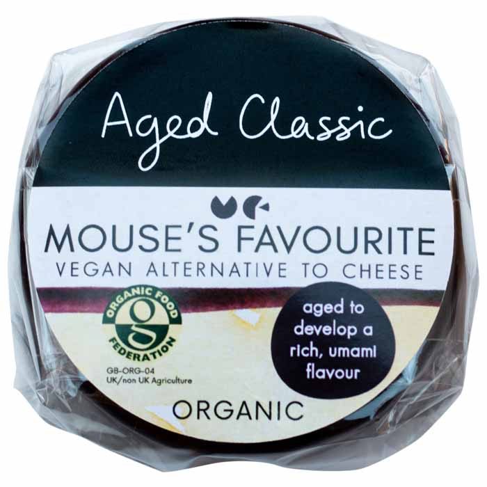 Mouse's Favourite - Aged Classic Vegan Cheese, 125g