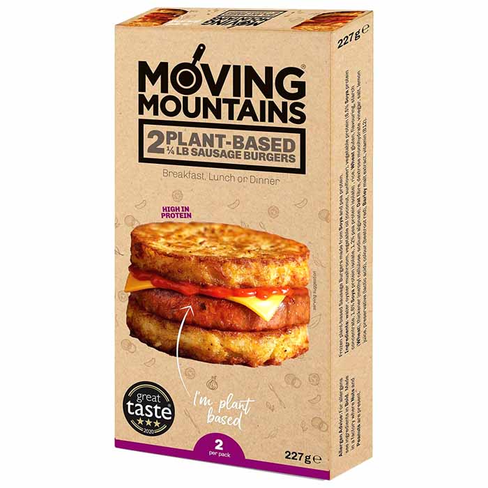 Moving Mountains Â® - Sausage Burger, 227g