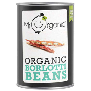 Mr Organic - Borlotti Beans, 400g