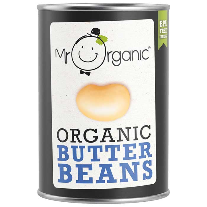 Mr Organic - Butter Beans, 400g