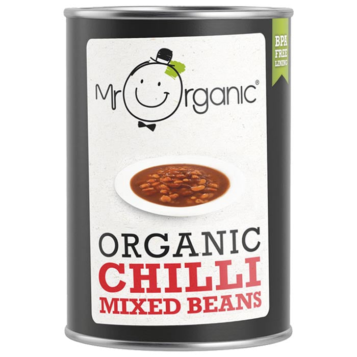 Mr Organic - Chilli Mixed Beans, 400g
