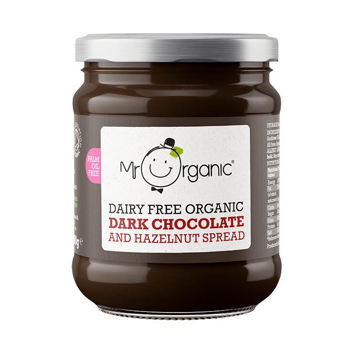 Mr Organic - Dark Chocolate & Hazelnut Spread, 200g