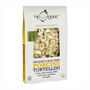 Mr Organic - Egg Free Tortellini with Porcini Mushroom, 250g