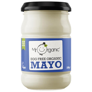 Mr Organic - Free from Mayonnaise New Recipe, 180g