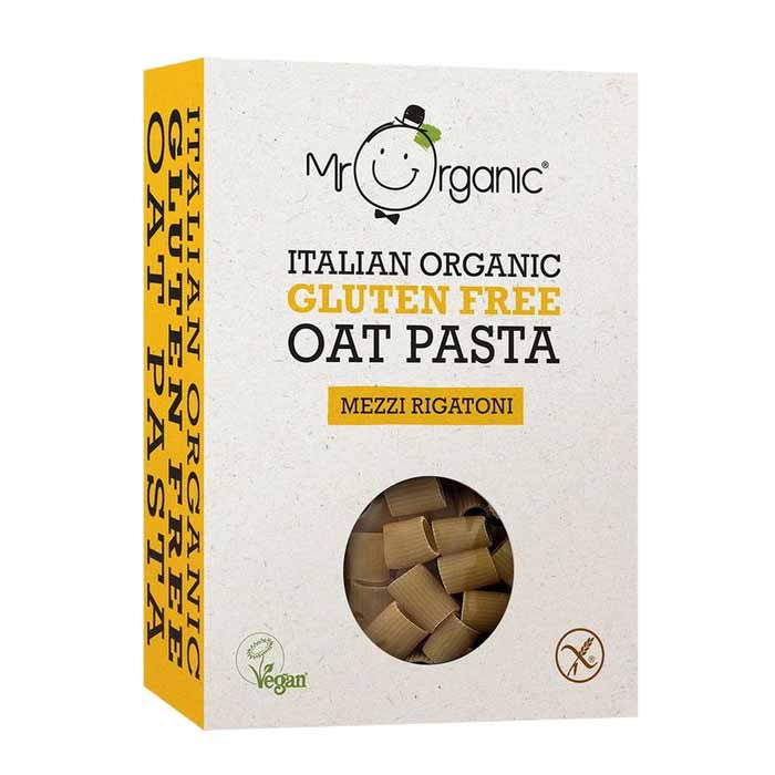 Mr Organic - Italian Gluten-Free Mezzi Rigatoni Oat Pasta, 340g