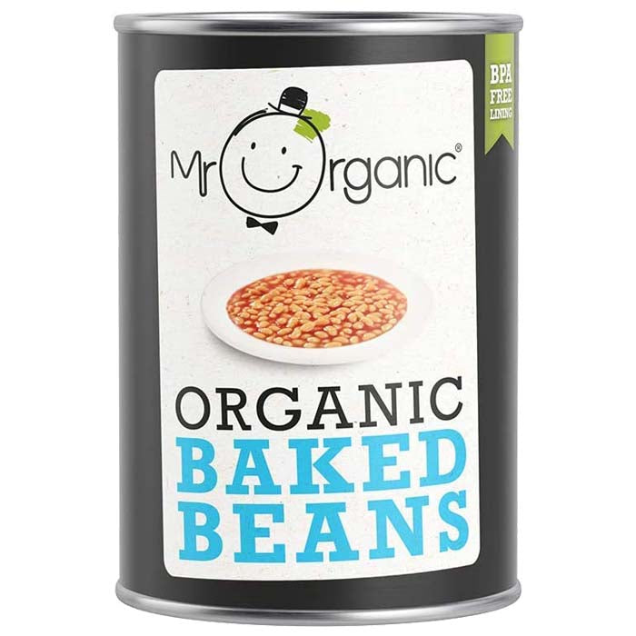 Mr Organic - Naturally Sweetened Baked Beans, 400g