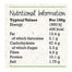 Mr Organic - Organic Linguette Flatbread Rosemary, 150g - back