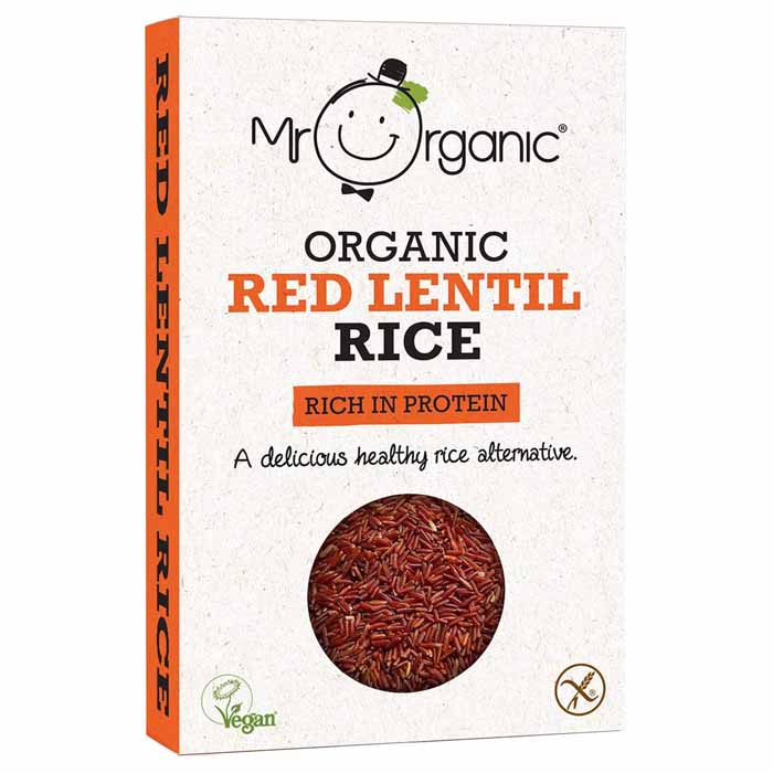 Mr Organic - Organic Red Lentil Rice, 250g