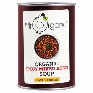Mr Organic - Organic Spicy Mixed Bean Soup, 400g