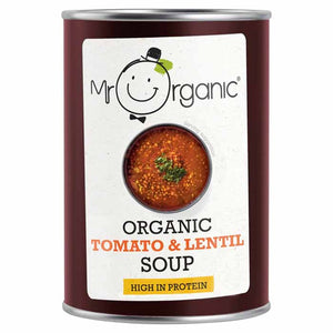 Mr Organic - Organic Tomato & Lentil Soup, 400g