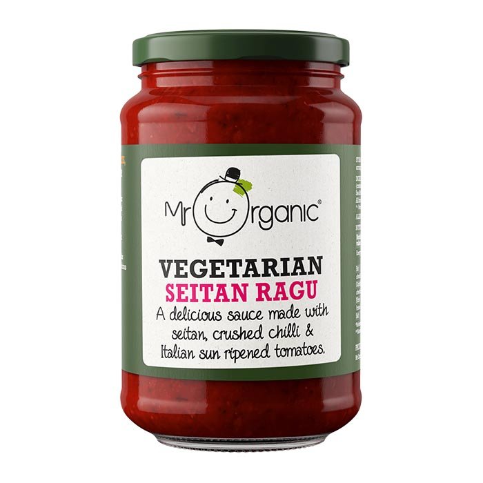 Mr Organic - Organic Vegetarian Seitan Ragu Sauce, 350g