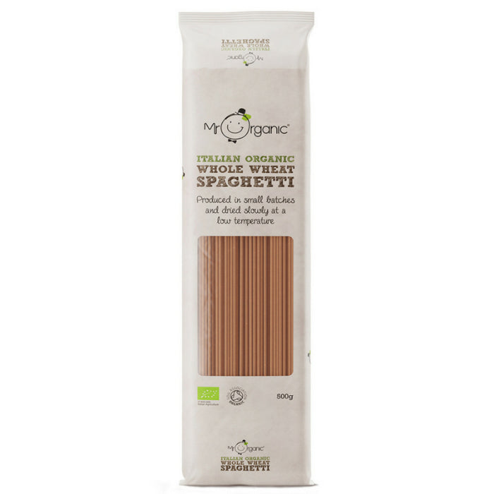 Mr Organic - Spaghetti Wholewheat, 500g