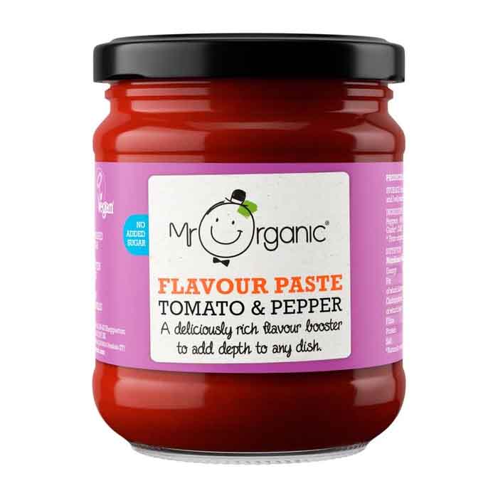 Mr Organic - Tomato & Pepper Flavoured Paste, 200g