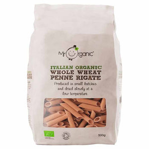 Mr Organic - Whole Wheat Penne, 500g