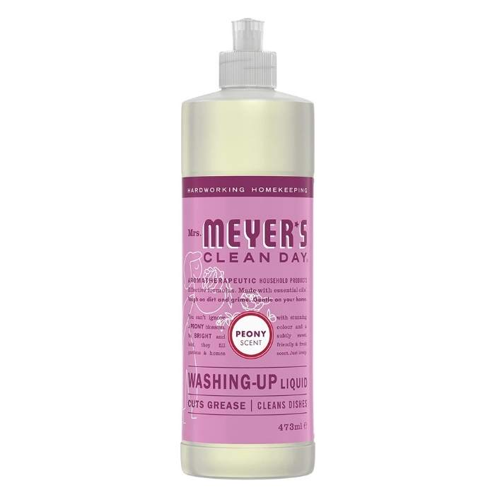 Mrs Meyer's Clean Day - Washing Up Liquid Peony, 473ml - front