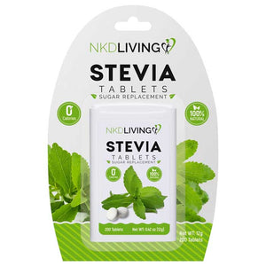 NKD Living - Stevia Tablets, 200 Tablets
