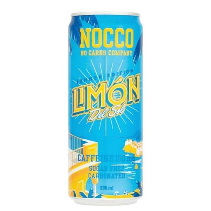 NOCCO-BCAA Limon Del Sol Energy Drinks_330ml - front