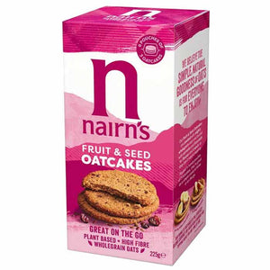 Nairn's - Fruit & Seed Oatcakes, 225g | Pack of 8