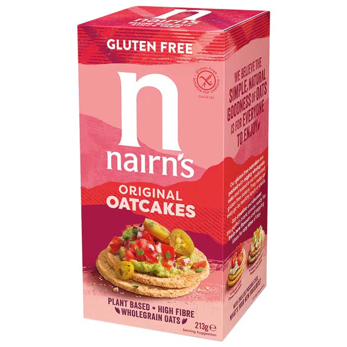 Nairn's - Gluten-Free Original Oatcakes 33% Extra, 213g