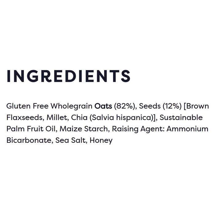 Nairn's - Gluten-Free Super Seeded Wholegrain Crackers, 137g - back
