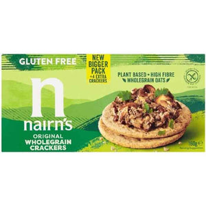 Nairn's - Gluten Free Wholegrain Crackers, 160g | Pack of 8
