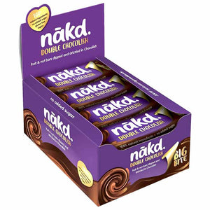 Nakd - Chocolish Raw Fruit, Nut & Cocoa Bars, 50g | Multiple Flavours & Sizes